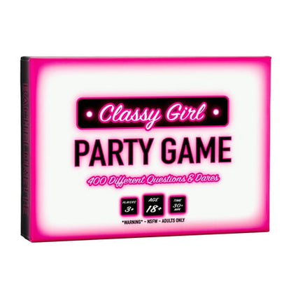 Classy Girl - Girls Night Party Game for Bachelorette, Birthday, Ladies Nights, College and Sorority Parties, Bridesmaid Gift, Bridal Party