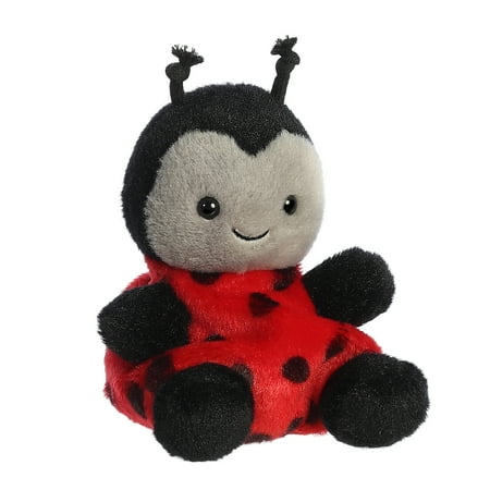 Aurora - Mini Red Palm Pals - 5" Lil Spots Ladybug - Adorable Stuffed Animal