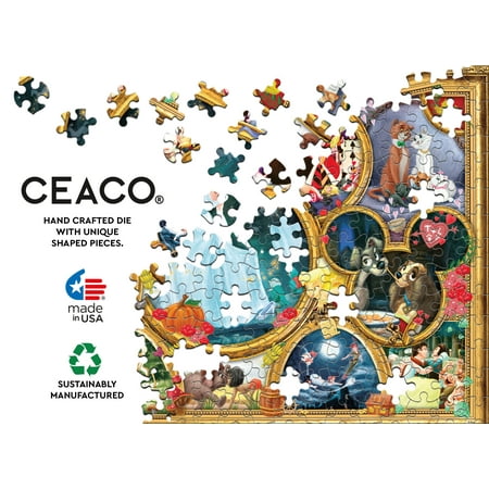 Ceaco 2000-Piece Disney Classics Interlocking Jigsaw Puzzle