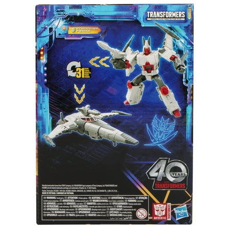 Transformers Legacy United Voyager Star Raider Ferak Action Figure, 7” Robot Toys, Christmas Gifts for Kids, 8+, Walmart Exclusive