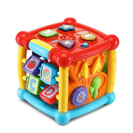 VTech Busy Learners Activity Cube Baby Activity Centers Baby and Toddler Toys