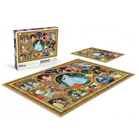 Ceaco 2000-Piece Disney Classics Interlocking Jigsaw Puzzle