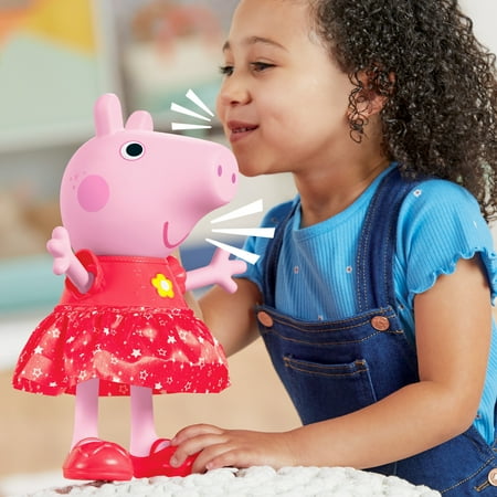 Peppa Pig Toys Peppa’s Muddy Puddles Party Doll, Musical Toys for Girls and Boys Ages 3+