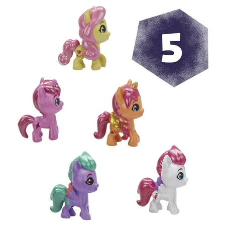 My Little Pony Mini World Magic Epic Mini Crystal Brighthouse Playset with 5 Mini Dolls