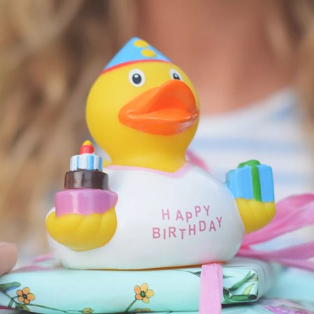 Birthday Girl Rubber Duck