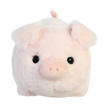 Aurora - Medium Pink Spudsters - 10" Cutie Pig - Adorable Stuffed Animal