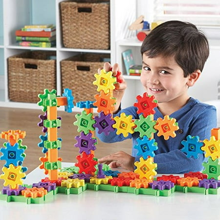 Gears! Gears! Gears! 100-Piece Deluxe Building Set | Bundle of 5 Sets