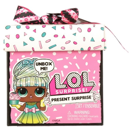 LOL Surprise Present Surprise Birthday Month Doll With 8 Surprises For Kids Age 5+