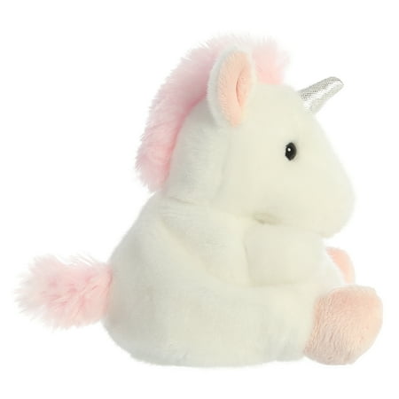 Aurora - Mini White Palm Pals - 5" Sassy Unicorn - Adorable Stuffed Animal