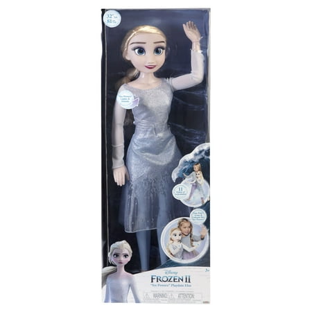 Disney Frozen 32 inch Playdate Elsa Doll with Ice Powers