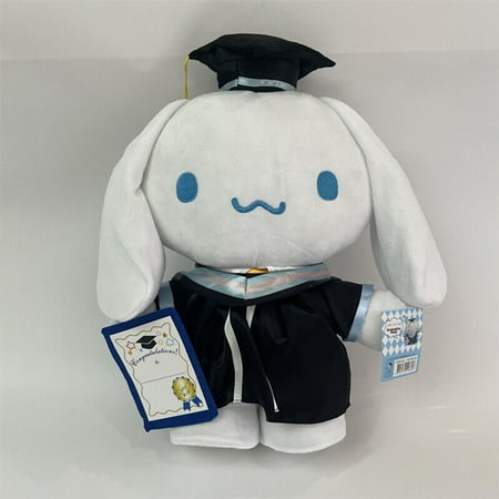 13.8 inch Cinnamoroll Ph.D Plush Doll Graduation Ceremony Collection Friend Graduation Gift New - 35cm