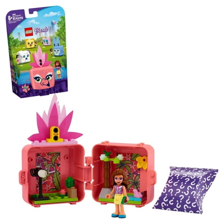 LEGO Friends Olivia’s Flamingo Cube 41662 Building Toy For Kids Who Love Animals (41 Pieces)