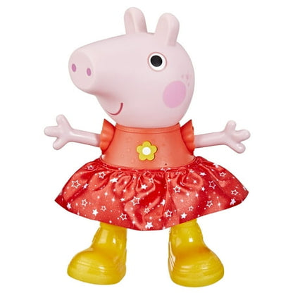 Peppa Pig Toys Peppa’s Muddy Puddles Party Doll, Musical Toys for Girls and Boys Ages 3+