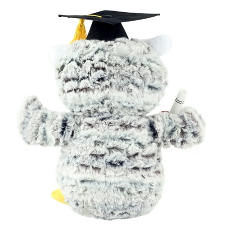 Way To Celebrate Graduation Animated 11.5-Inch Plush Friend, Owl