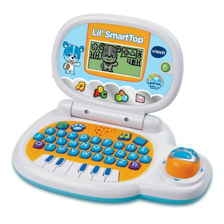 VTech Lil' Smart Top Learning Laptop for Toddlers With QWERTY Keyboard