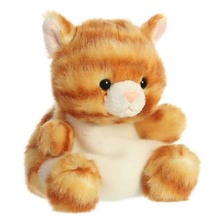 Aurora - Mini Orange Palm Pals - 5" Meow Kitty - Adorable Stuffed Animal