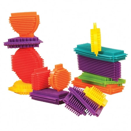 Edushape Young Brix - Soft Flexible Bristled Blocks - 36 Pieces