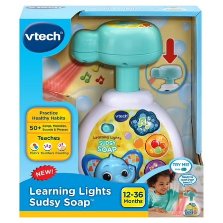 VTech® Learning Lights Sudsy Soap™ Interactive Toy for Kids, Teaches Healthy Habits