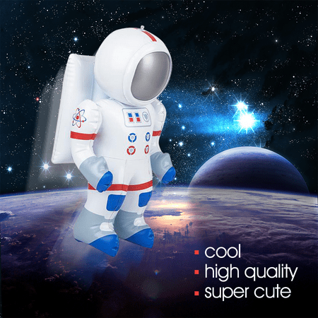 ArtCreativity Inflatable Astronaut Toys for Outer Space Themed Parties Pretend Play Accessories