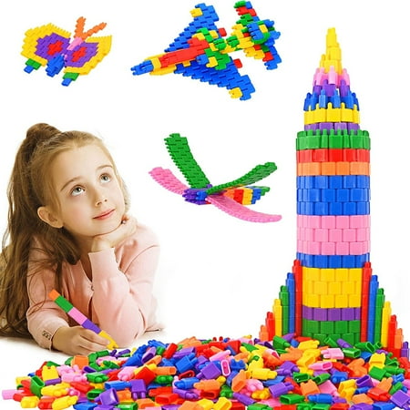 420-Pack Carkira Kids Building Blocks Toys, Building Learning Blocks Game, Building Blocks Toys Set