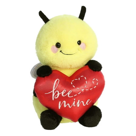 Aurora - Small Yellow JUST SAYIN' - 9" Bee Mine Bee - Witty Stuffed Animal