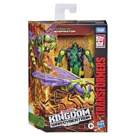 Transformers: Kingdom War for Cybertron Waspinator Kids Toy Action Figure for Boys and Girls (10”)