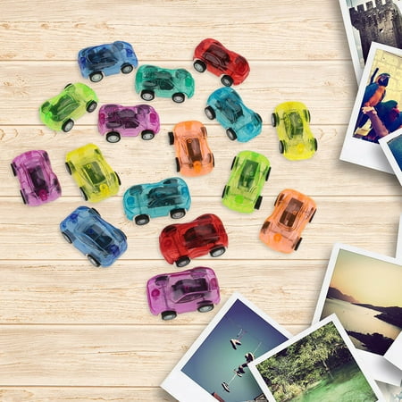 Springcorner 24 Pcs Party Favor Cars, Pull Back Race Car Toys Treasure Box Toys for Classroom Mini Toy Cars, Carnival Prizes Goodie Bag Stuffers Pinata Fillers for Kids