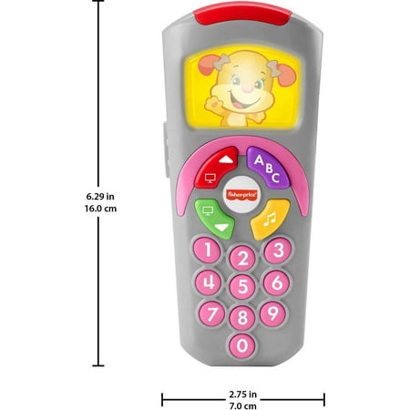 Fisher-Price Laugh & Learn Sis’s Remote Baby & Toddler Learning Toy with Music & Lights