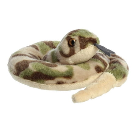 Aurora - Small Green Mini Flopsie - 8" Slick Snake - Adorable Stuffed Animal