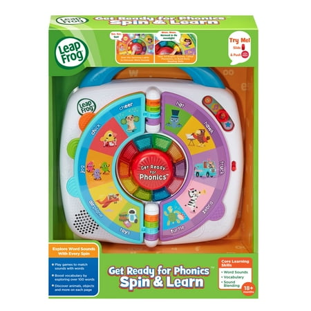 LeapFrog Get Ready for Phonics Spin & Learn Baby and Toddler Toys