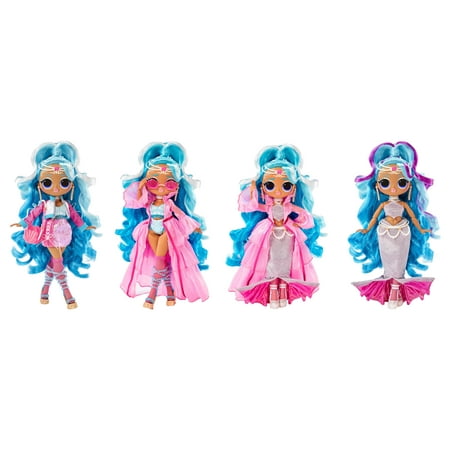 LOL Surprise OMG Queens Splash Beauty fashion doll with 125+ Mix and Match Fashion Looks Including Outfits and Accessories for Fashion Toy Girls Ages 3 and up, 10-inch doll