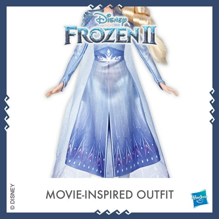 Disney Frozen 2 Elsa Fashion Doll with Long Blonde Hair & Blue Outfit