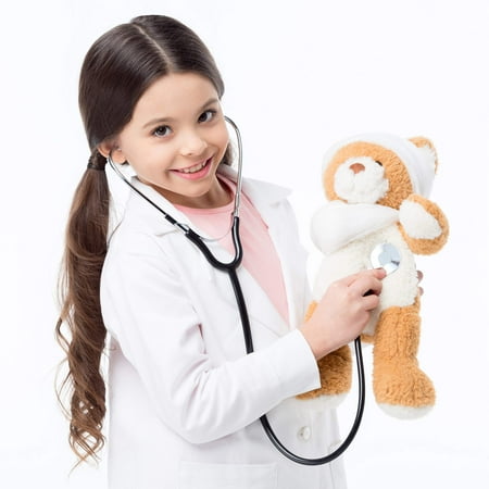 Skeleteen Doctor's Stethoscope For Kids - Doctor Pretend Play Dress Up Accessories - 1 Piece