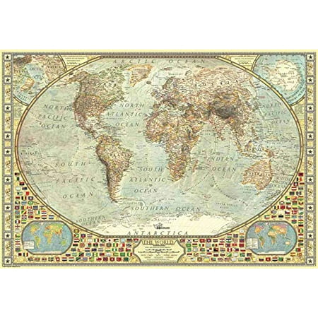 Anatolian 2000Piece Jigsaw Puzzle - World Map Jigsaw Puzzle