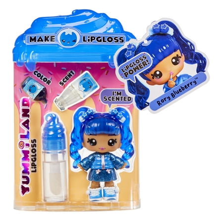 Yummiland Lipgloss Doll Rory Blueberry, Ages 4+