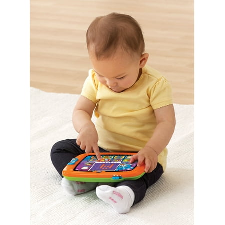 VTech Light-Up Baby Touch Tablet, Learning Toy for Baby, Orange