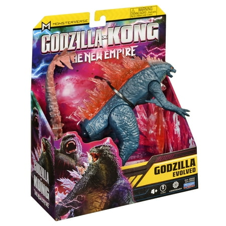 Godzilla x Kong 6" Godzilla Evolved (w/ Heat Ray) by Playmates Toys