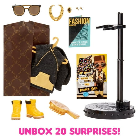 L.O.L. Surprise O.M.G. Guys Fashion Doll Prince Bee with 20 Surprises – Great Gift for Kids Ages 4+