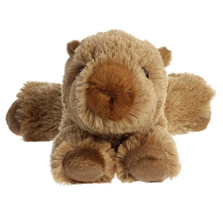 Aurora - Small Brown Mini Flopsie - 8" Charlie Capybara - Adorable Stuffed Animal