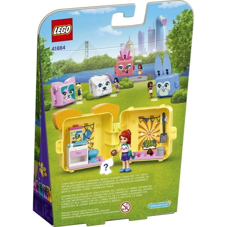 LEGO Friends Mia’s Pug Cube 41664 Building Toy For Kids Who Love Animals (40 Pieces)