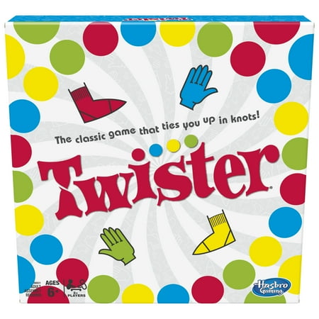 Twister Floor Party Game for Kids, Family Games for 2+ Players, Christmas Gifts for Kids, Ages 6+