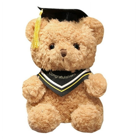 WQJNWEQ Graduation Bear Class of 2024 Graduation Plush 9 Inch Graduation Bear Gift Kindergarten Graduation Stuffed Graduation Doll with Diploma and Sash