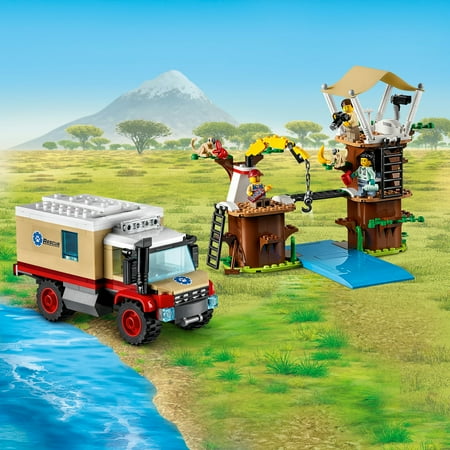 LEGO City Wildlife Rescue Camp 60307 Building Toy for Kids Aged 6 and Up (503 Pieces)