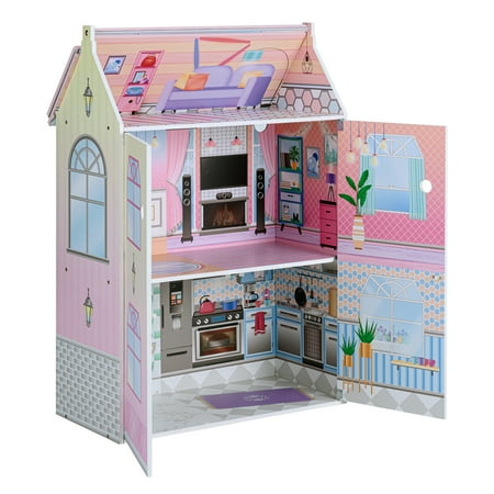 Olivia's Little World Dreamland Glasshouse 12" Doll House, Multi-Color