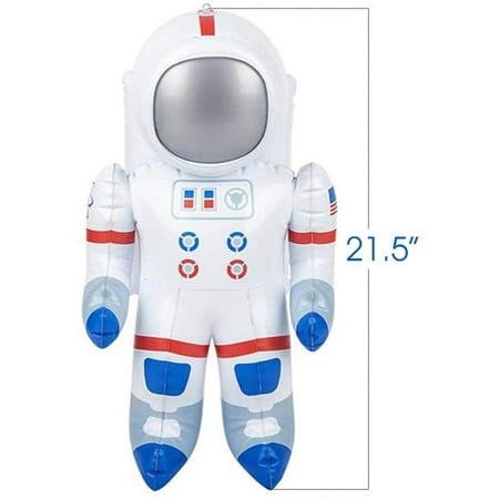 ArtCreativity Inflatable Astronaut Toys for Outer Space Themed Parties Pretend Play Accessories