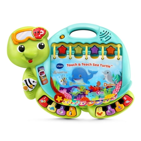 VTech Touch & Teach Sea Turtle™ Alphabet Toys Baby and Toddler Toys