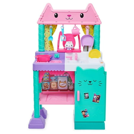 Gabby’s Dollhouse, Interactive Cakey Play Kitchen Set, for Kids Ages 3+