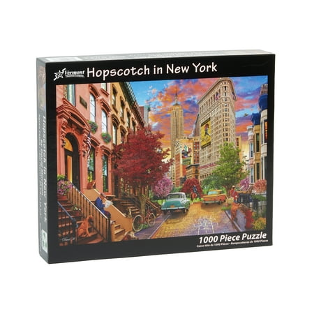 Vermont Christmas Company Hopscotch in New York Jigsaw Puzzle 1000 Piece