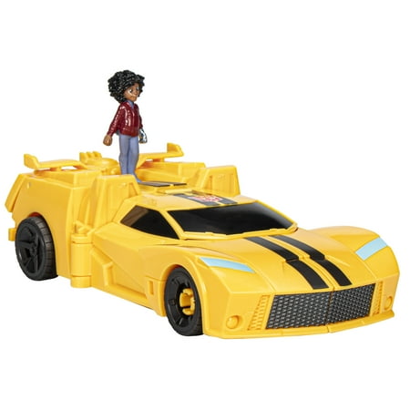 Transformers: Earthspark Bumblebee and Mo Malto Kids Toy Action Figure for Boys and Girls Ages 6 7 8 9 10 11 12 and Up