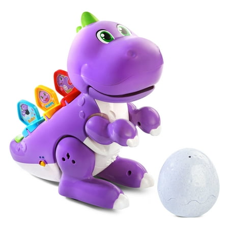 VTech Mix and Match-a-Saurus, Dinosaur Learning Toy for Kids, Purple